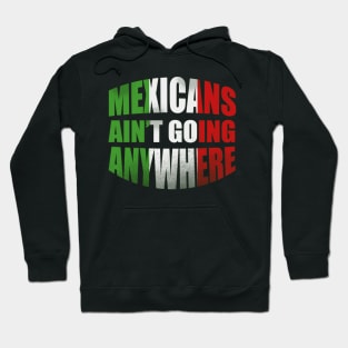 Mexicans Ain t Going Anywhere Hoodie